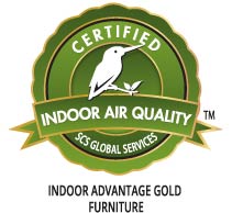 Indoor advantage gold furniture logo