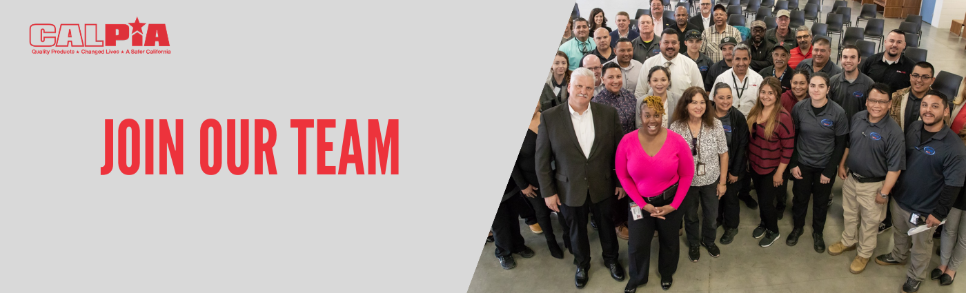 Join Our Team banner with CALCTRA staffs